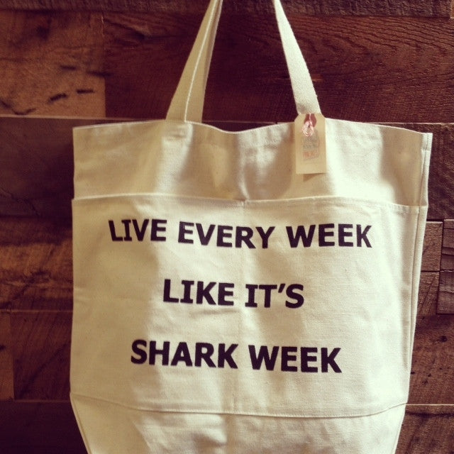 Shark Week Tote Bag